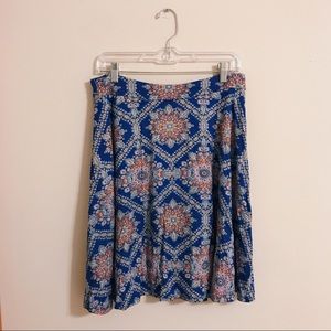 Stitch Fix Renee C. Jessica Printed Swing Skirt, M